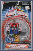 Turbo Rescue Megazord from Power Rangers Turbo - Turbo Zords manufactured by Bandai [Front]