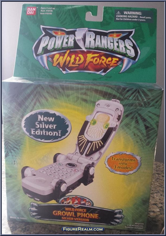 power rangers wild force growl phone