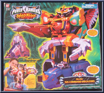 Deluxe Isis Command Megazord from Power Rangers Wild Force - Box Sets manufactured by Bandai [Front]