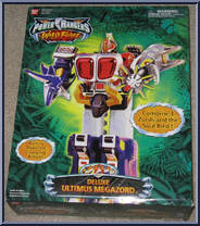 Deluxe Ultimus Megazord from Power Rangers Wild Force - Deluxe Megazords manufactured by Bandai [Front]
