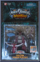 Falcon Tower Playset from Power Rangers Wild Force - Micro manufactured by Bandai [Front]