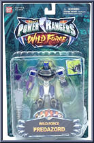Wild Force Predazord from Power Rangers Wild Force - Action Zords manufactured by Bandai [Front]