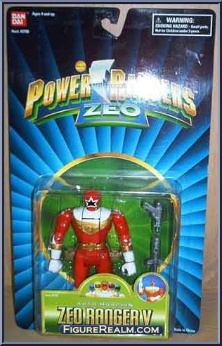 red zeo ranger action figure
