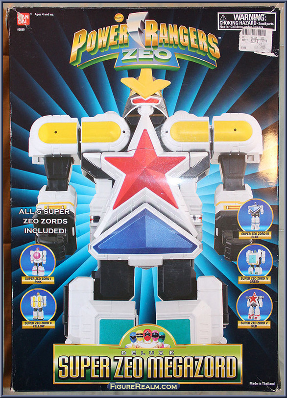 power rangers deluxe super zeo megazord action figure