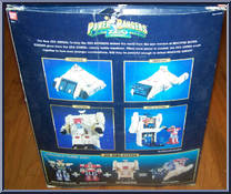 Pyramidas from Power Rangers Zeo - Deluxe Zords manufactured by Bandai [Back]