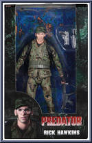 Rick Hawkins from Predators - Exclusives manufactured by Neca [Front]