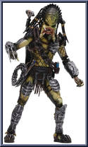 Wolf Predator (Unmasked) from Predators - Alien vs Predator manufactured by Hiya Toys [Loose]