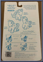Happy Unicorn (Purple) from Pretty Pets - Rainbow manufactured by Remco [Back]