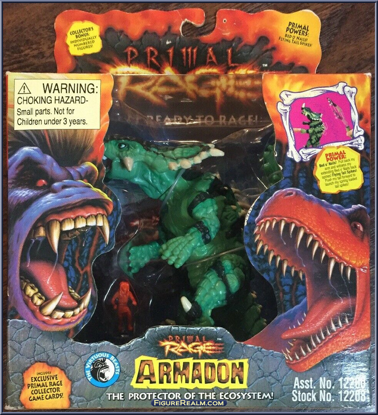 Armadon (Primal Rage by Playmates) – Dinosaur Toy Blog