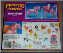 Swift Wind from Princess of Power - Accessories manufactured by Mattel [Back]