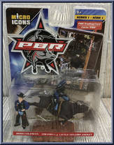 Ross Coleman & Little Yellow Jacket from Professional Bull Riders - Basic Series manufactured by X-Concepts [Front]