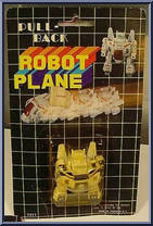 Robot Plane from Pull-Back Robots - Basic Series manufactured by Unknown [Front]