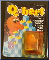 Q*bert get disQed away from Q*bert - Basic Series manufactured by Kenner [Front]