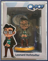 Leonard Hofstadter from Q-Fig - Big Bang Theory manufactured by Quantum Mechanix [Front]