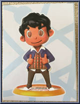 Rajesh Koothrappali from Q-Fig - Big Bang Theory manufactured by Quantum Mechanix [Back]