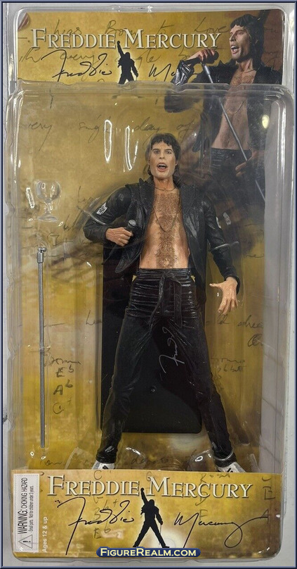 Freddie Mercury (Black Jacket) - Queen - Basic Series - Neca