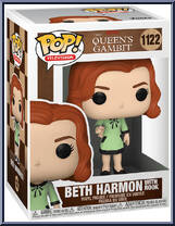Beth Harmon (with Rook) from Queen's Gambit - Pop! Vinyl Figures manufactured by Funko [Front]