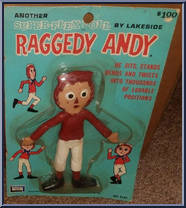 Raggedy Andy from Raggedy Ann & Andy - Super-Flex manufactured by Lakeside Toys [Front]