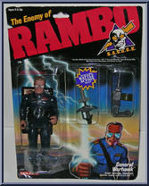 General Warhawk from Rambo - Basic Series manufactured by Coleco [Front]