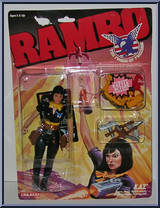 K.A.T. from Rambo - Basic Series manufactured by Coleco [Front]
