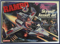 Skywolf Assault Jet from Rambo - Accessories manufactured by Coleco [Front]
