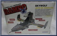 Skywolf Assault Jet from Rambo - Basic Series manufactured by Glasslite [Back]
