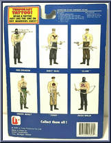 Navy Seal from Rapid Deployment Force - Carded manufactured by Time Products [Back]