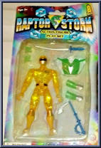 Yellow Warrior from Raptor Storm - Bootleg Series manufactured by Unknown [Front]