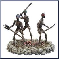Three Ghouls from Ray Harryhausen - 12" Statues manufactured by X-Plus [Loose]