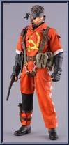 Naked Snake (Cold War Ver) from Real Action Heroes - Metal Gear Solid 3 manufactured by Medicom [Loose]