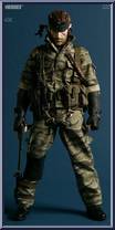 Naked Snake (Tiger Camouflage) from Real Action Heroes - Metal Gear Solid 3 manufactured by Medicom [Loose]