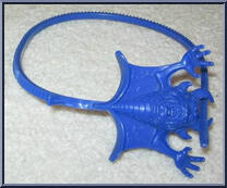 Pull Speed Ahead Ghost from Real Ghostbusters - Series 3 manufactured by Kenner [Zip Cord]