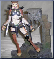 Zynda from Realm of the Claw - Basic Series manufactured by Stan Winston [Loose]