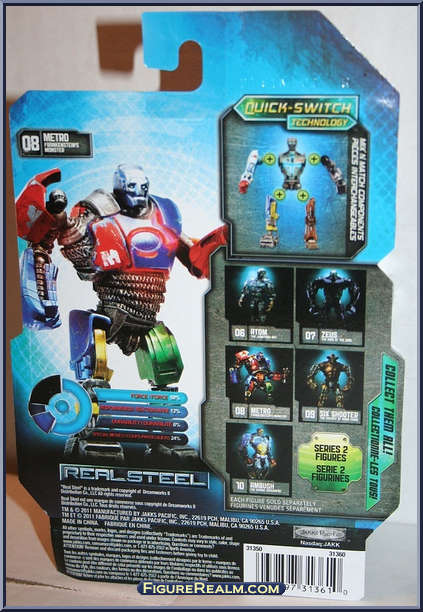metro real steel toy