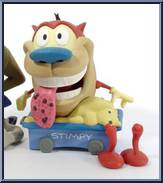 Stimpy (Sickly Tongue Variant) from Ren and Stimpy - Basic Series manufactured by Palisades [Loose]