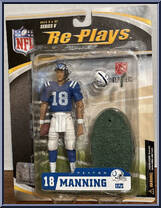 Peyton Manning (Indianapolis Colts) from Re-Plays - NFL - Series V manufactured by Gracelyn Toys [Front]