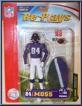 Randy Moss (Minnesota Vikings) from Re-Plays - NFL - Series III manufactured by Gracelyn Toys [Front]