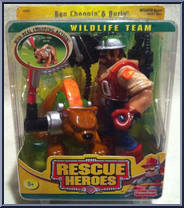 Ben Choppin & Burly from Rescue Heroes - Wildlife Team manufactured by Fisher-Price [Front]