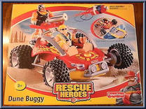 Dune Buggy from Rescue Heroes - Basic Series manufactured by Fisher-Price [Front]