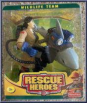 Maureen Biologist & Mako from Rescue Heroes - Wildlife Team manufactured by Fisher-Price [Front]