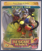 Rock Miner & Radar from Rescue Heroes - Wildlife Team manufactured by Fisher-Price [Front]