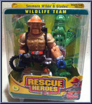 Seymore Wilde & Glades from Rescue Heroes - Wildlife Team manufactured by Fisher-Price [Front]