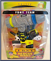 Smokey from Rescue Heroes - FDNY Team manufactured by Fisher-Price [Front]