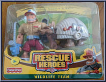 Thurston Nomore & Rolls from Rescue Heroes - Wildlife Team manufactured by Fisher-Price [Front]