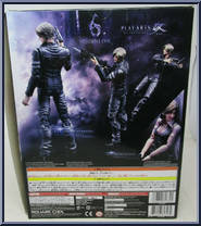 Leon Kennedy from Resident Evil - Resident Evil 6 manufactured by Play Arts Kai [Back]
