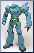 Mobile Police Patlabor - Brocken Type 7 (TV, Blue) from Revoltech - Basic Series manufactured by Kaiyodo [Loose]