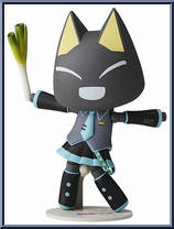 Doko Demo Issyo - Hatsune Miku (Kuro) from Revoltech - Prize Revoltech manufactured by Kaiyodo [Loose]