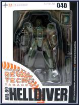 Mobile Police Patlabor - Helldiver from Revoltech - Basic Series manufactured by Kaiyodo [Front]