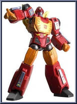 Transformers - Hot Rodimus from Revoltech - Basic Series manufactured by Kaiyodo [Loose]
