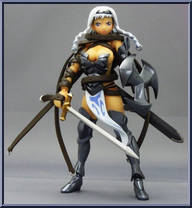 Leina (Player 2 Color) from Revoltech - Queen's Blade manufactured by Kaiyodo [Loose]